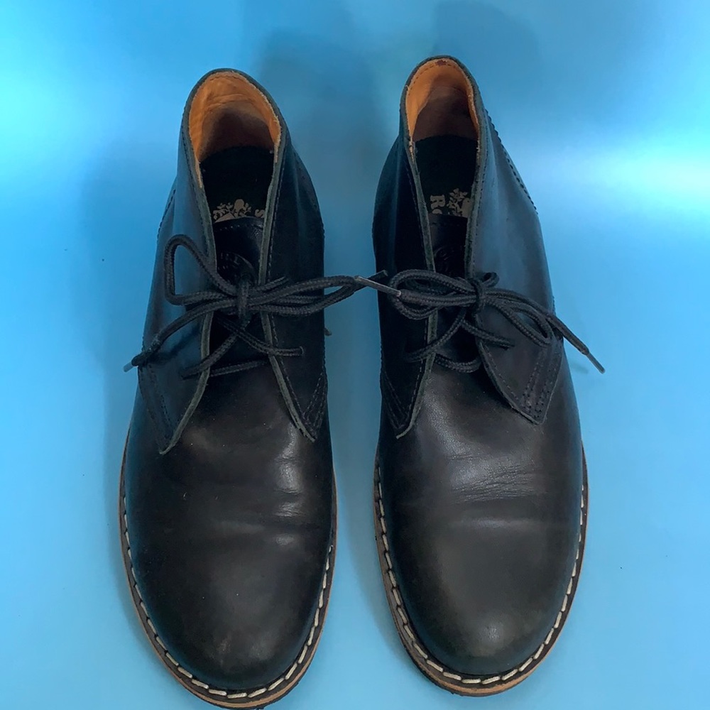 roots leather desert boots